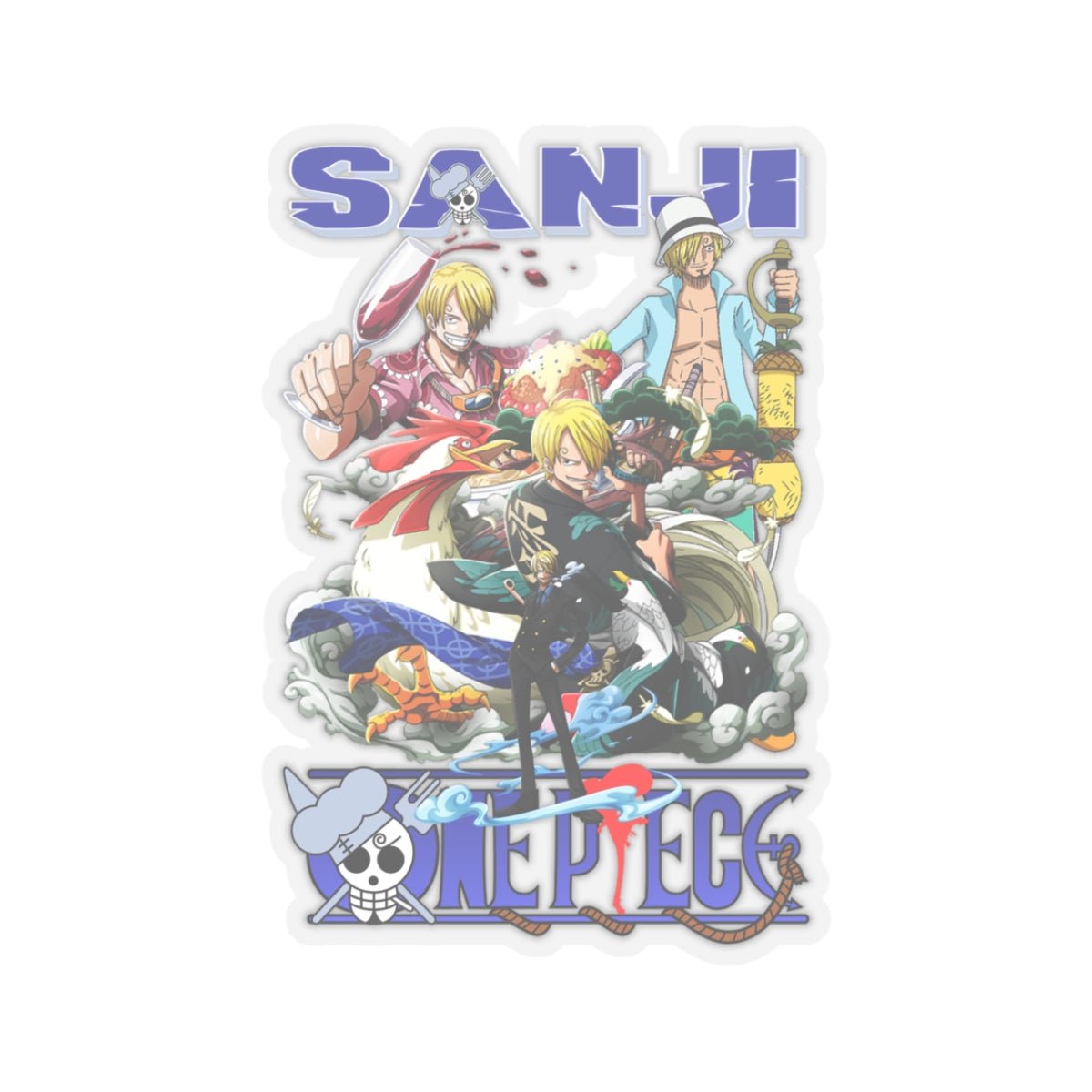 Sanji All - Star Sticker – Celebrate the Straw Hat Chef’s Iconic Moments - AnimeKraf.com