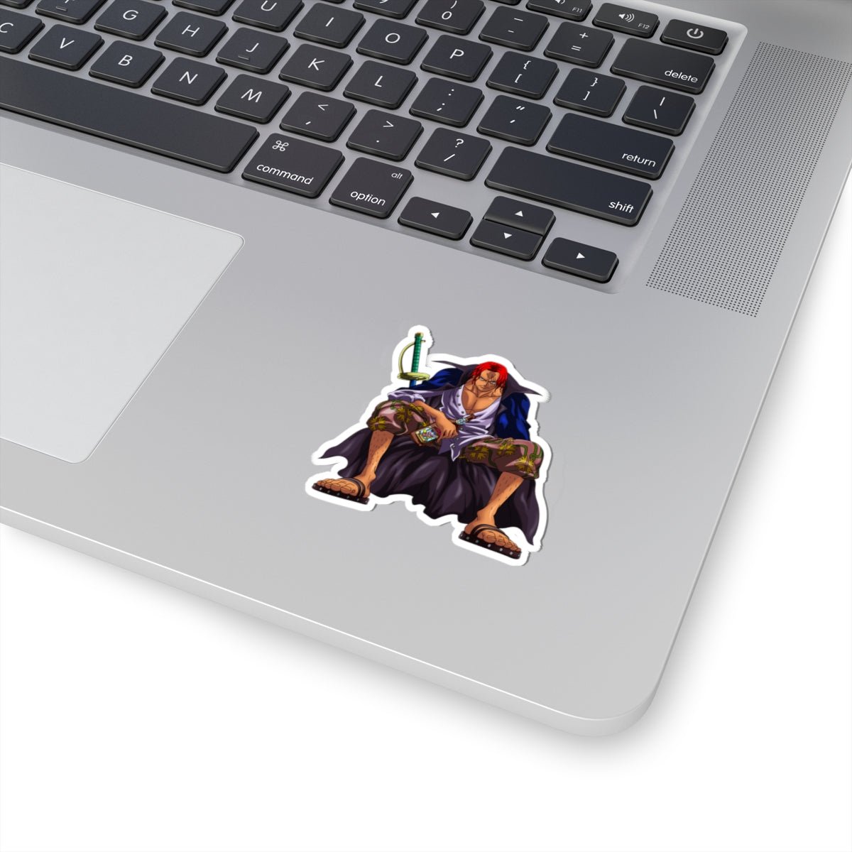 Shanks Kiss - Cut Sticker – The Legendary Red - Haired Pirate - AnimeKraf.com