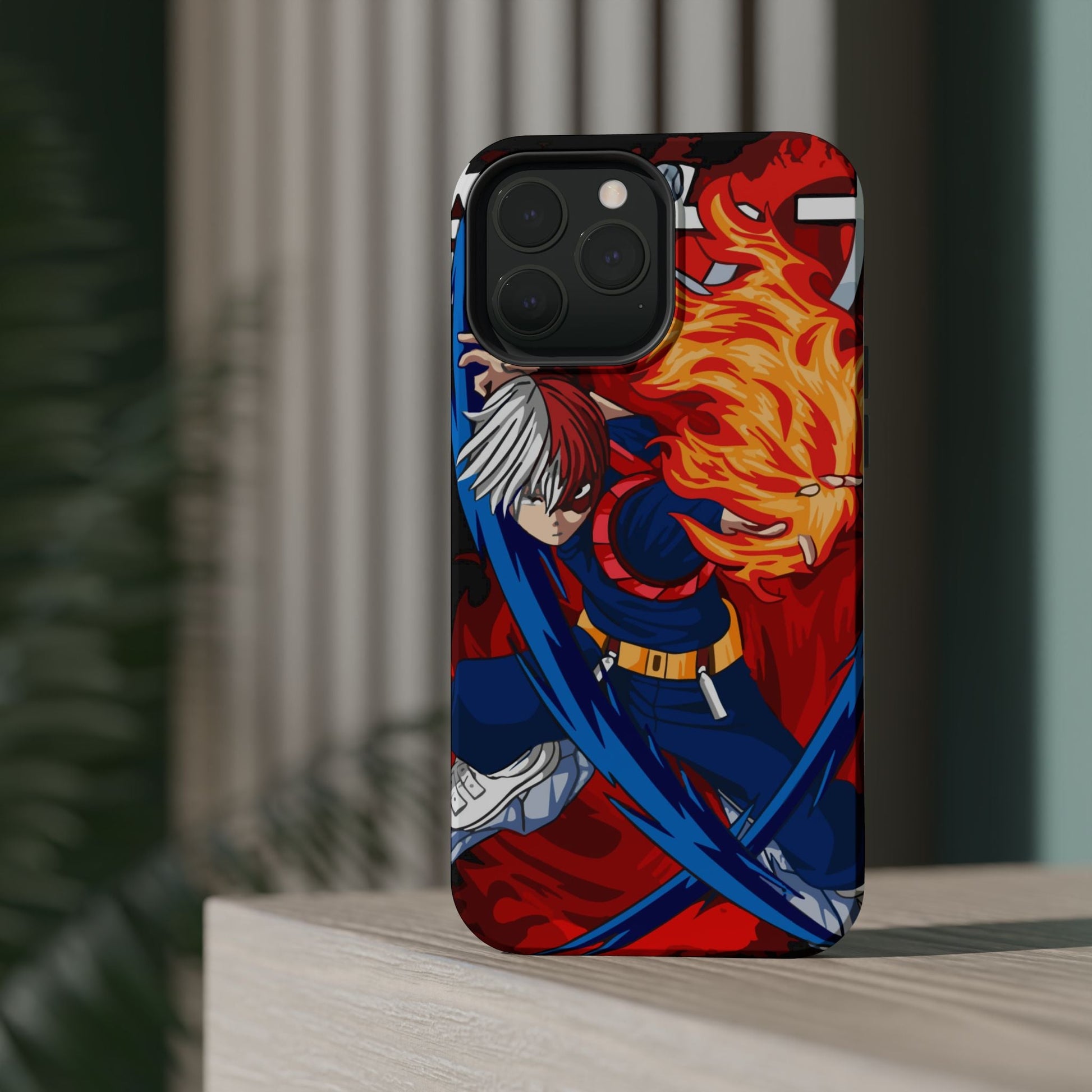 Shoto Todoroki Magnetic Tough Case – Dual Element Power & Protection - AnimeKraf.com