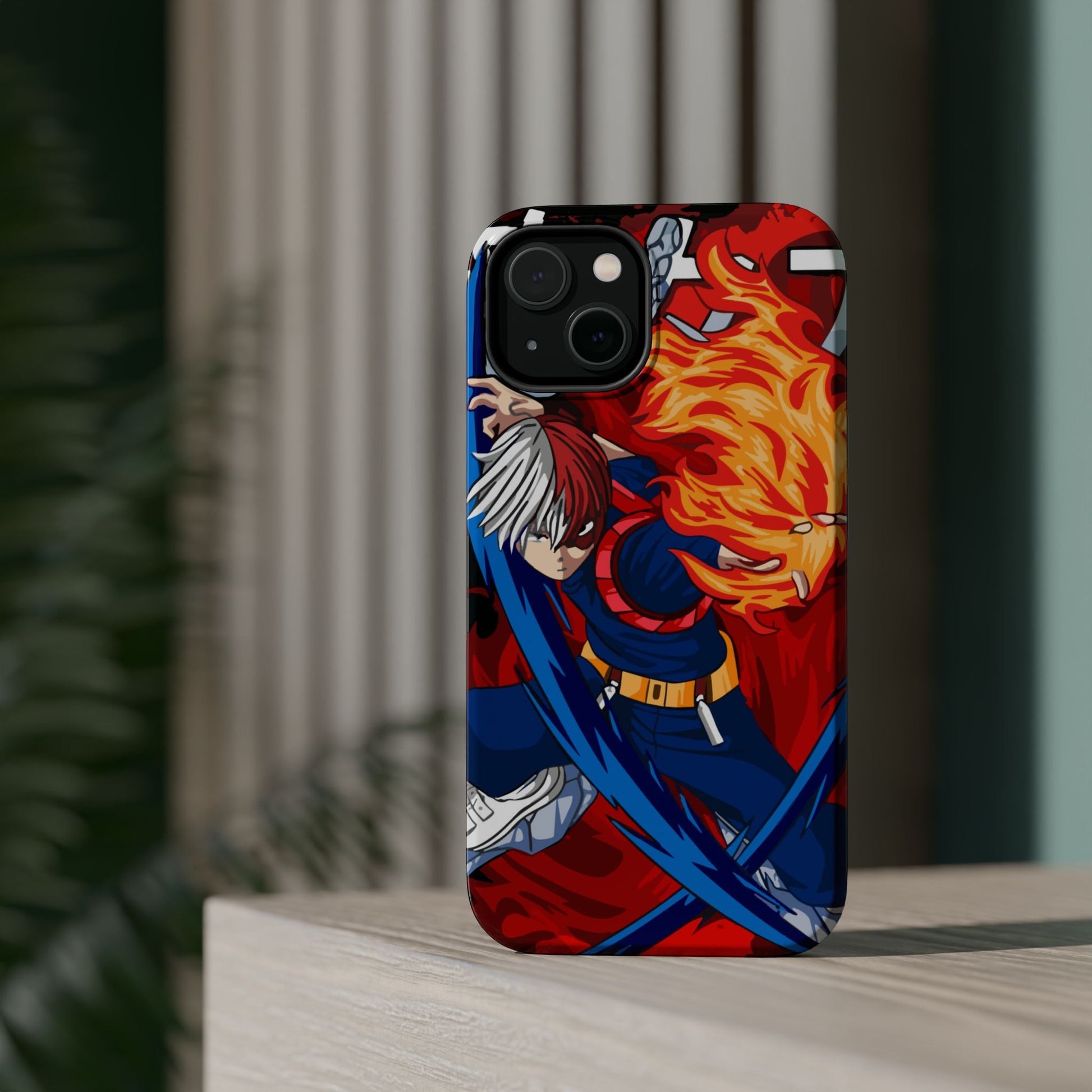 Shoto Todoroki Magnetic Tough Case – Dual Element Power & Protection - AnimeKraf.com