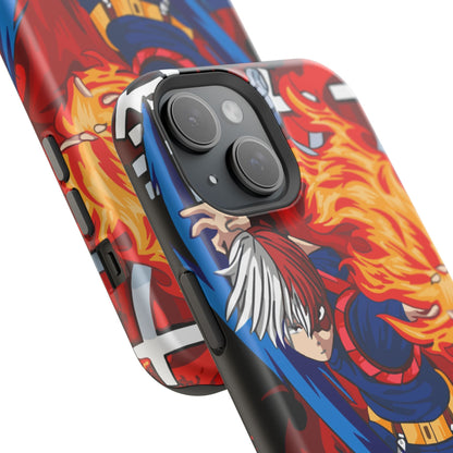 Shoto Todoroki Magnetic Tough Case – Dual Element Power & Protection - AnimeKraf.com