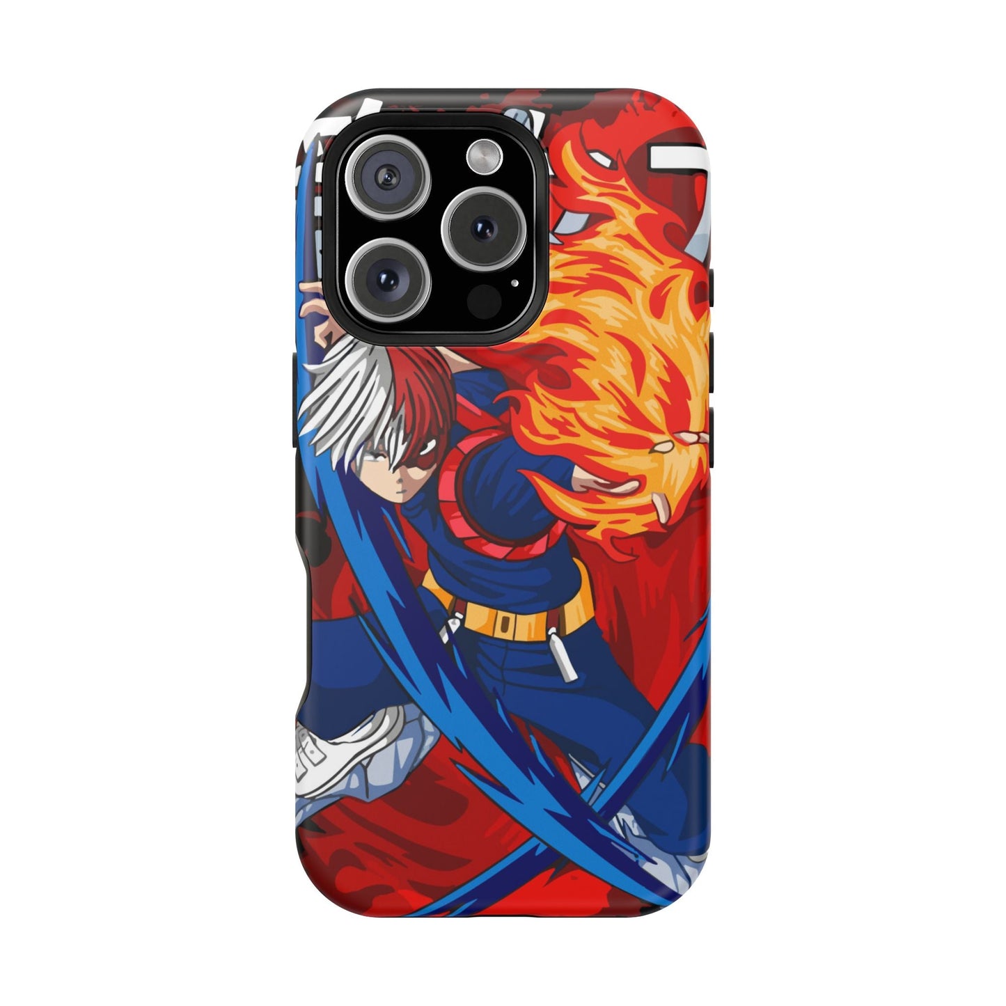 Shoto Todoroki Magnetic Tough Case – Dual Element Power & Protection - AnimeKraf.com
