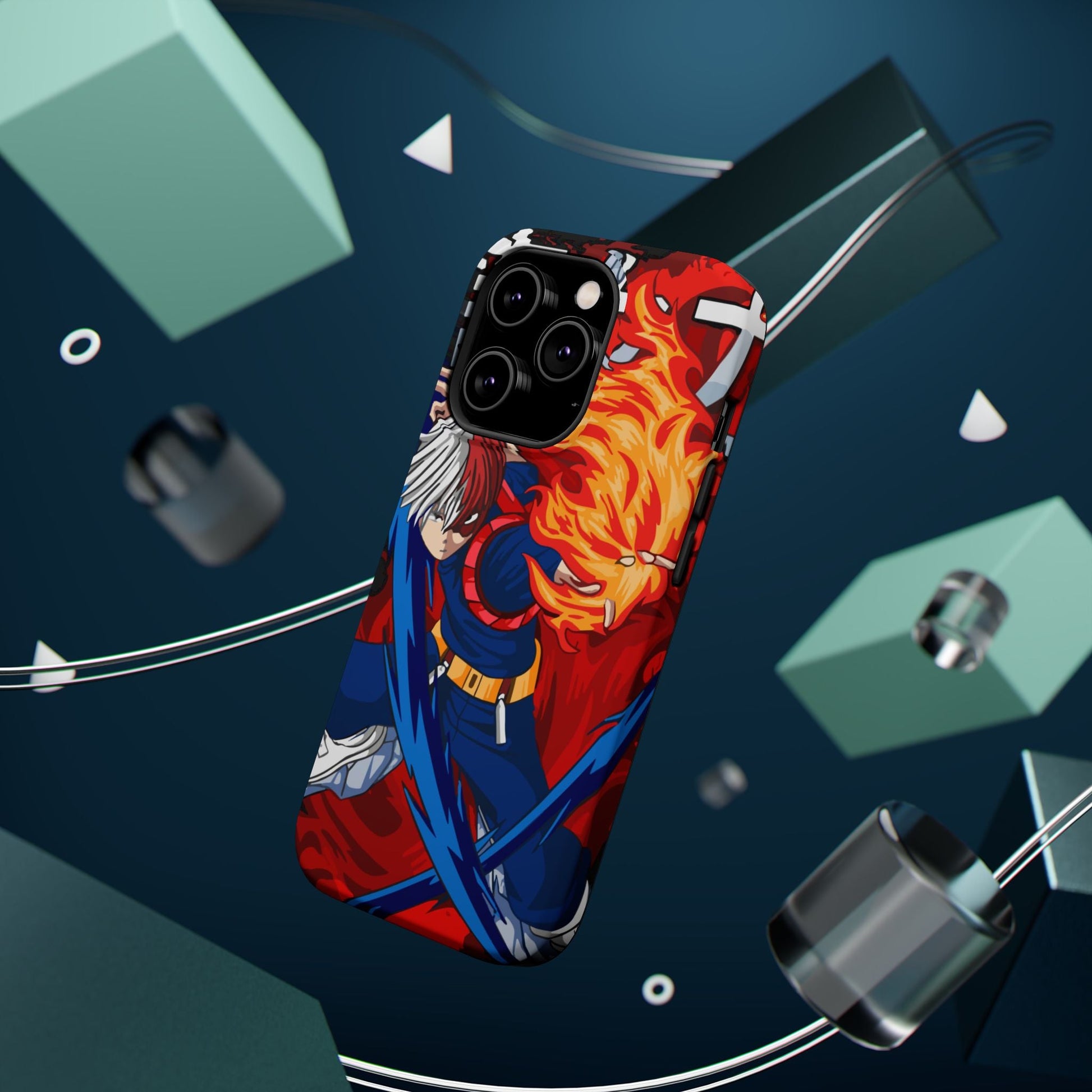 Shoto Todoroki Magnetic Tough Case – Dual Element Power & Protection - AnimeKraf.com