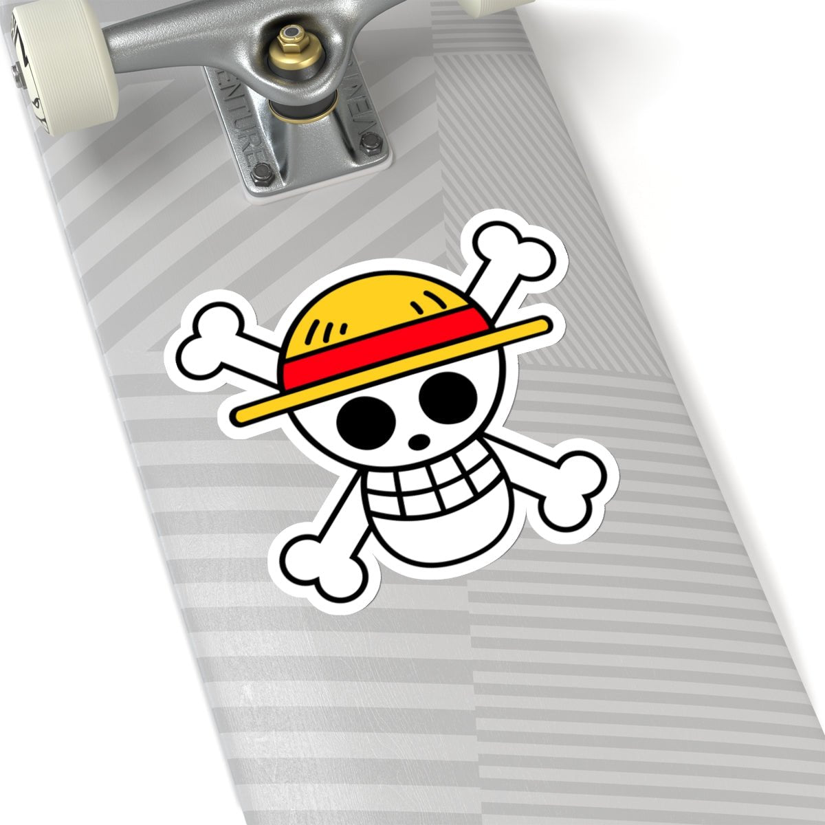 Straw Hat Pirates Jolly Roger Sticker – Set Sail in Style - AnimeKraf.com