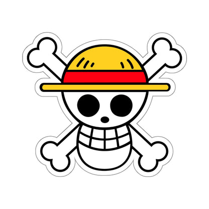 Straw Hat Pirates Jolly Roger Sticker – Set Sail in Style - AnimeKraf.com