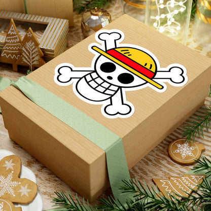 Straw Hat Pirates Jolly Roger Sticker – Set Sail in Style - AnimeKraf.com