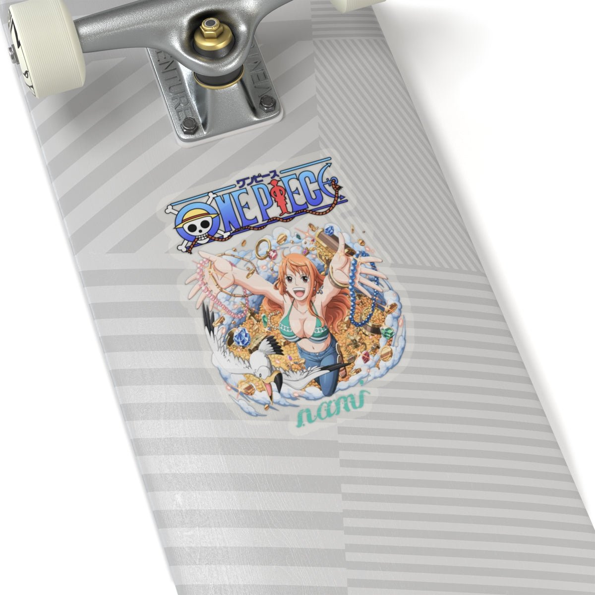 Treasure - Seeking Nami Sticker – Embody the Charm of the Cat Burglar - AnimeKraf.com
